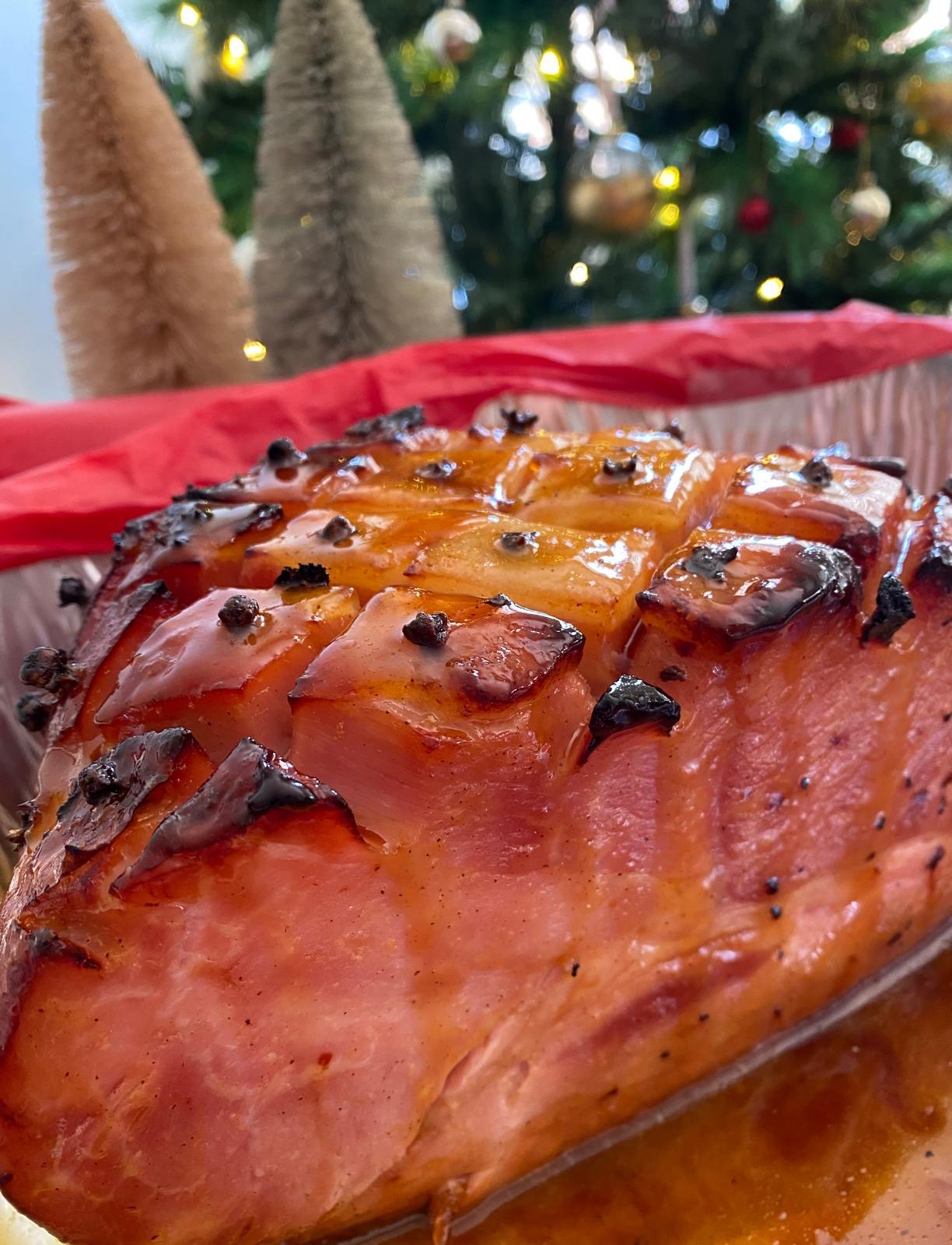 Maple Glazed Christmas Ham